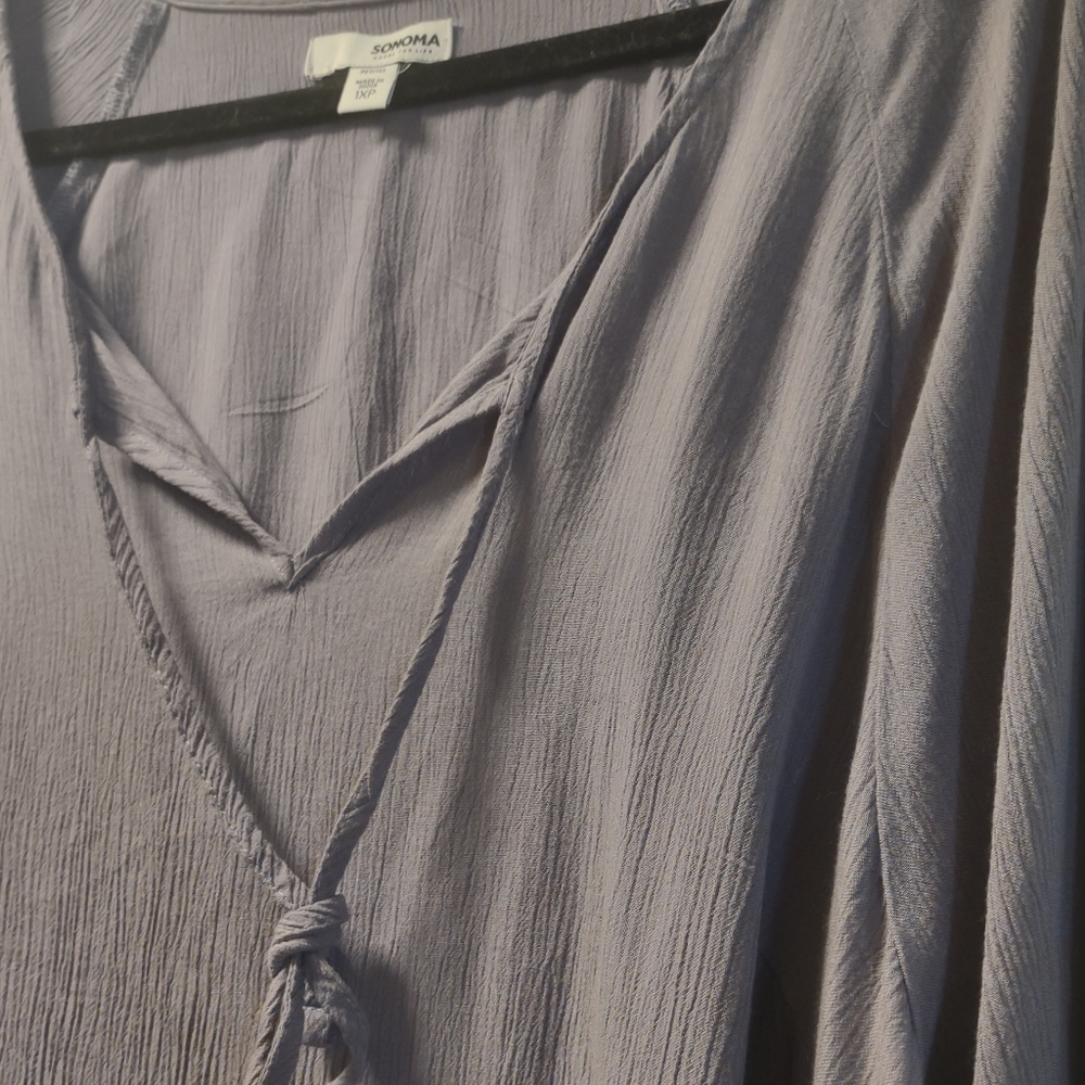 Sonoma Long Sleeve Tunic, 1X - Picture 2 of 3